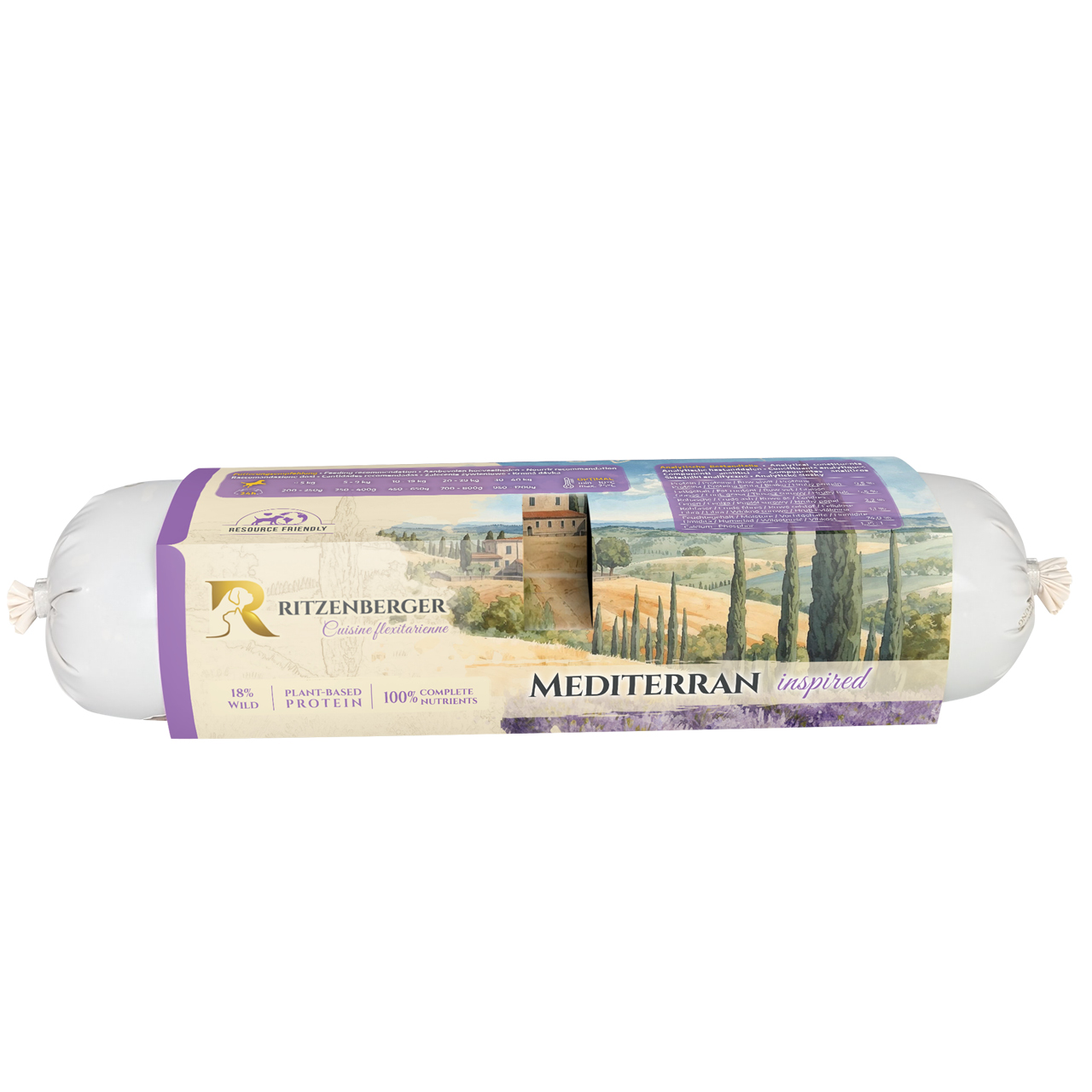 MEDITERRAN inspired • flexitarisch | Duo-Rolls 2x400g